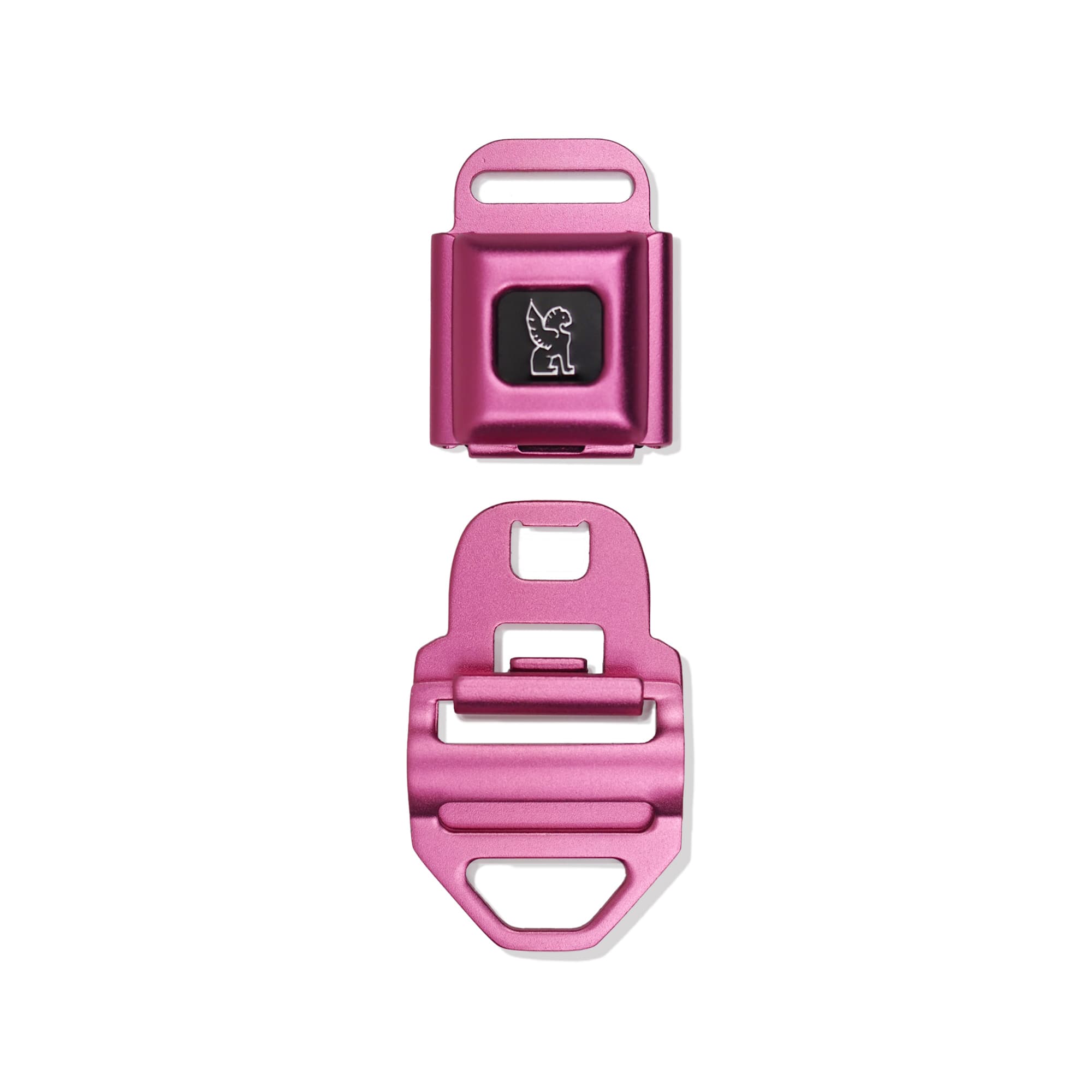 Seatbelt buckle medium in pink un hooked #color_pink
