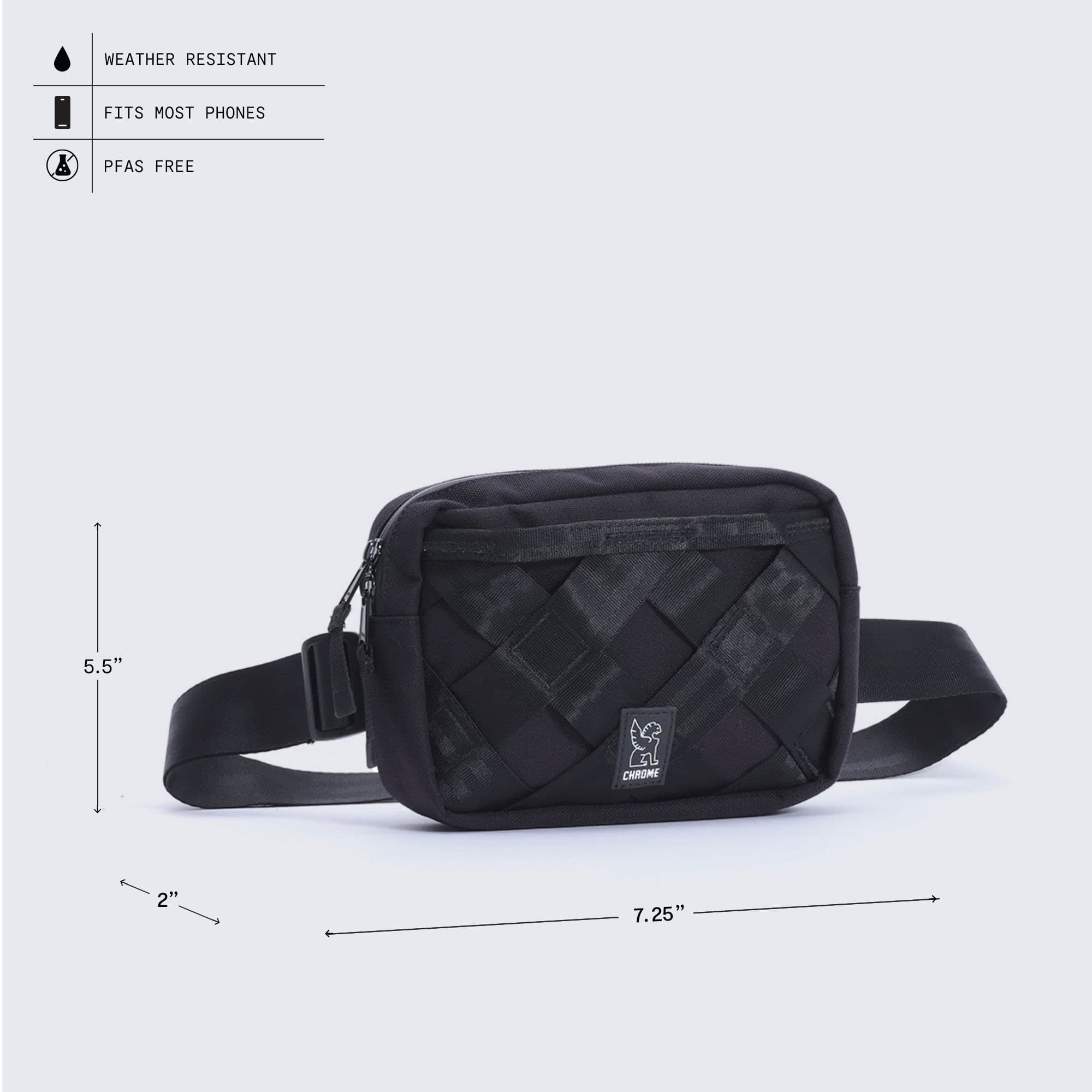 The measurements of the Barrage 2L Sling